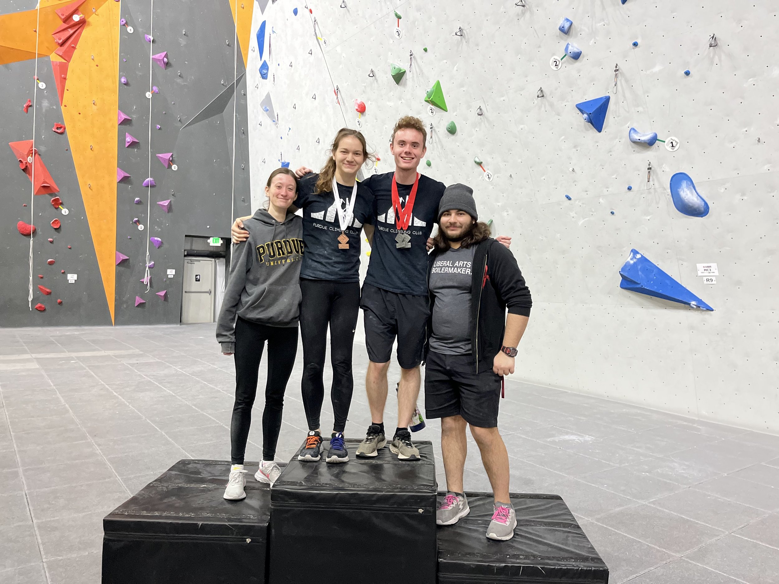 The Purdue Climbing Team